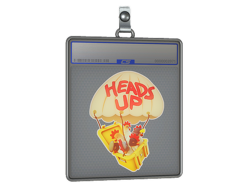 Sticker Slab | Heads Up