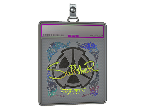 Sticker Slab | Swisher (Holo) | Austin 2025