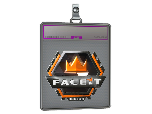 Sticker Slab | FACEIT (Foil) | London 2018