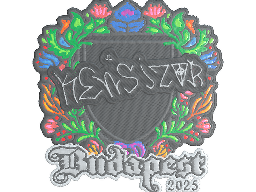 Sticker | kensizor (Embroidered) | Budapest 2025