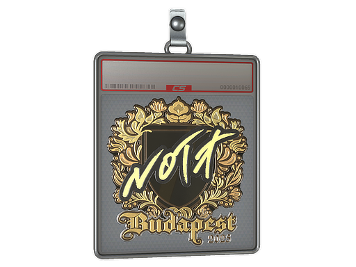 Sticker Slab | nota (Gold) | Budapest 2025