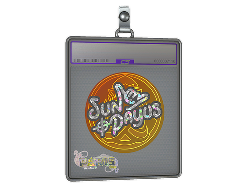 Sticker Slab | SunPayus (Glitter) | Paris 2023