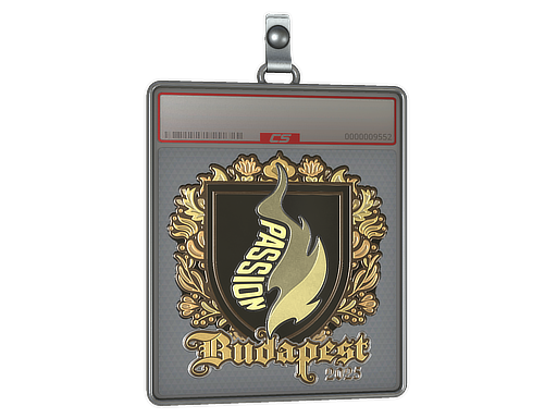 Sticker Slab | Passion UA (Gold) | Budapest 2025