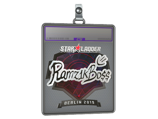 Sticker Slab | Ramz1kBO$$ (Foil) | Berlin 2019