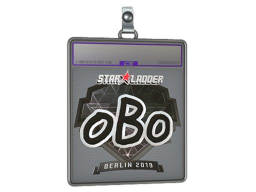 Sticker Slab | oBo (Foil) | Berlin 2019