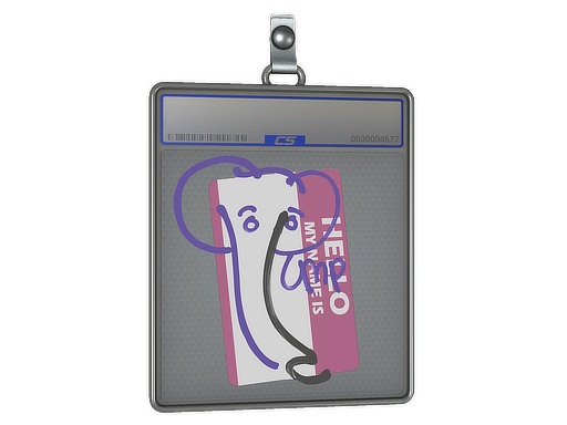 Sticker Slab | Hello UMP-45