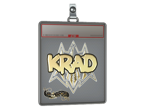 Sticker Slab | Krad (Gold) | Paris 2023
