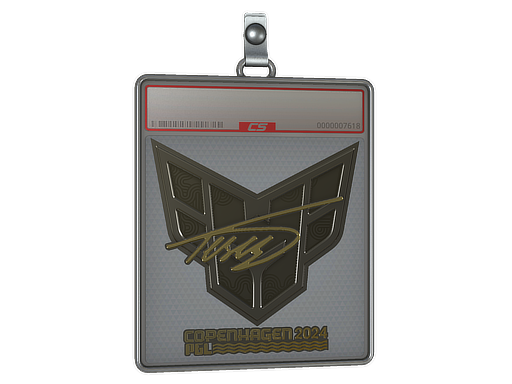 Sticker Slab | TeSeS (Gold) | Copenhagen 2024