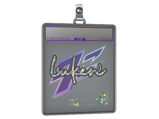 Sticker Slab | luken (Glitter) | Antwerp 2022