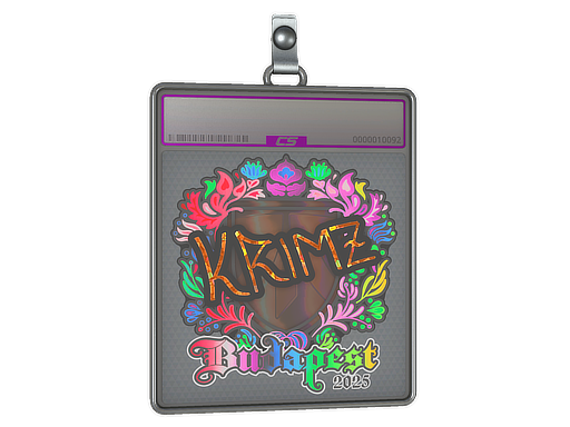 Sticker Slab | KRIMZ (Holo) | Budapest 2025