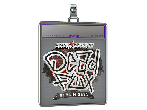 Sticker Slab | DeadFox (Foil) | Berlin 2019