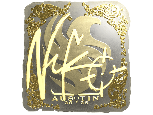 Sticker | NiKo (Gold) | Austin 2025