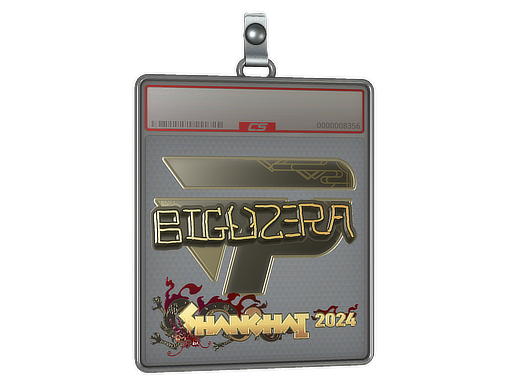 Sticker Slab | biguzera (Gold) | Shanghai 2024