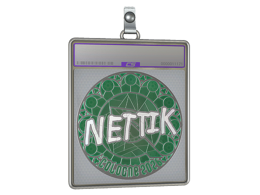 Sticker Slab | nettik (Foil) | Cologne 2026