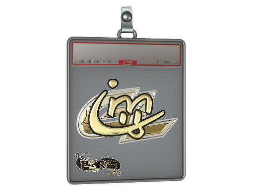 Sticker Slab | iM (Gold) | Paris 2023