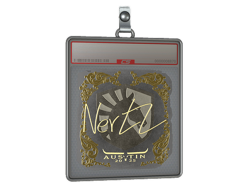Sticker Slab | NertZ (Gold) | Austin 2025