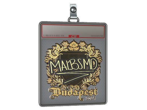 Sticker Slab | malbsMd (Gold) | Budapest 2025