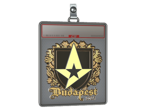 Sticker Slab | Astralis (Gold) | Budapest 2025