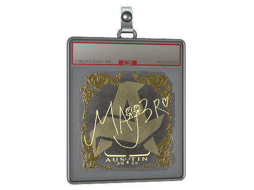 Sticker Slab | MAJ3R (Gold) | Austin 2025