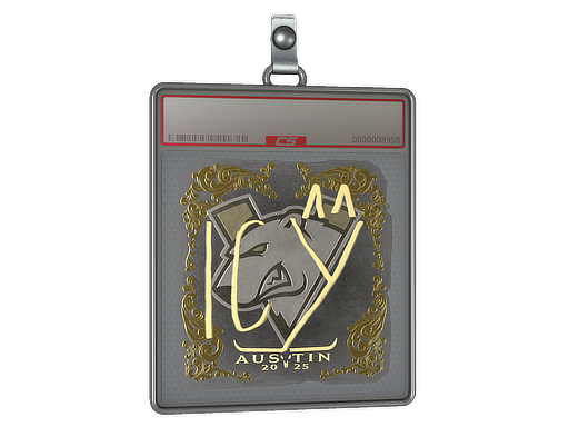 Sticker Slab | ICY (Gold) | Austin 2025