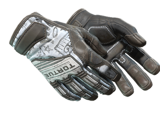 ★ Specialist Gloves | Blackbook (Battle-Scarred)