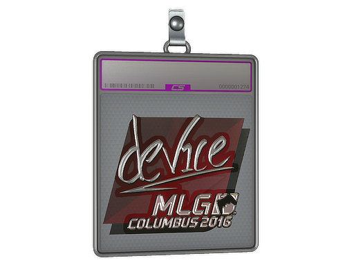Sticker Slab | device (Foil) | MLG Columbus 2016