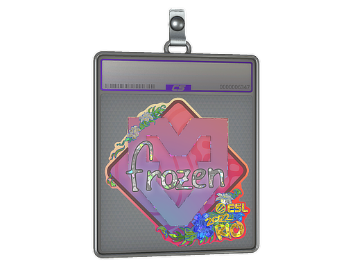 Sticker Slab | frozen (Glitter) | Rio 2022