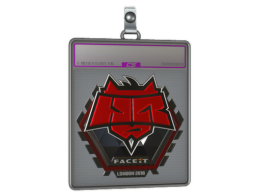 Sticker Slab | HellRaisers (Foil) | London 2018