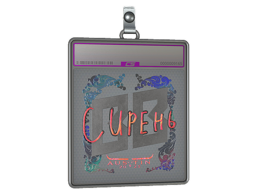 Sticker Slab | S1ren (Holo) | Austin 2025