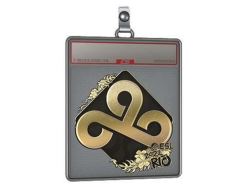 Sticker Slab | Cloud9 (Gold) | Rio 2022