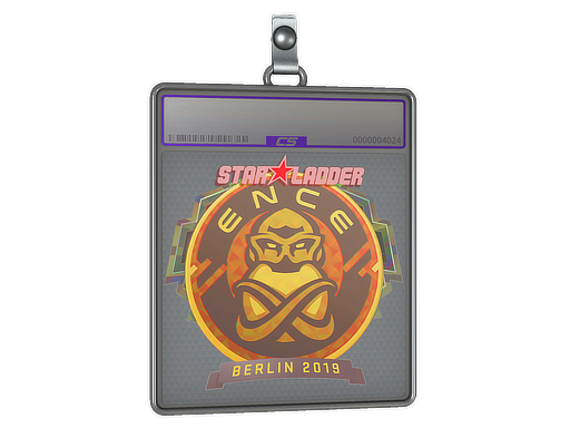 Sticker Slab | ENCE (Holo) | Berlin 2019