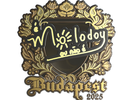 Sticker | molodoy (Gold) | Budapest 2025