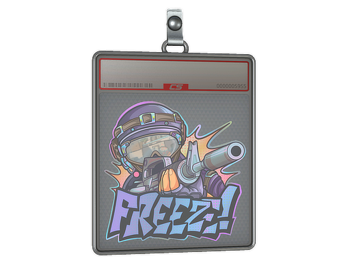 Sticker Slab | Freeze (Lenticular)