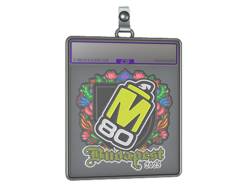 Sticker Slab | M80 (Embroidered) | Budapest 2025