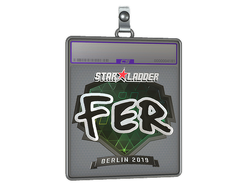 Sticker Slab | fer (Foil) | Berlin 2019