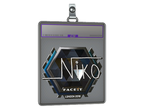 Sticker Slab | niko (Foil)  | London 2018