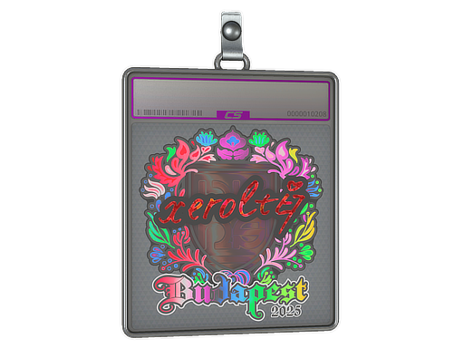 Sticker Slab | xerolte (Holo) | Budapest 2025