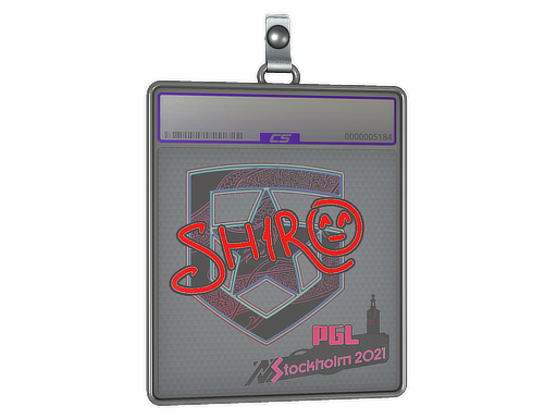 Sticker Slab | sh1ro (Holo) | Stockholm 2021
