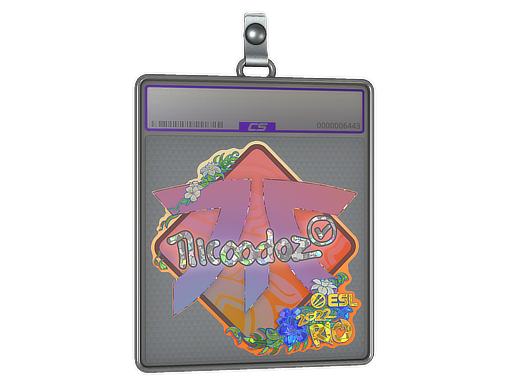 Sticker Slab | nicoodoz (Glitter) | Rio 2022