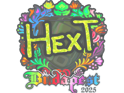 Sticker | HexT (Holo) | Budapest 2025
