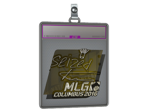 Sticker Slab | seized (Foil) | MLG Columbus 2016