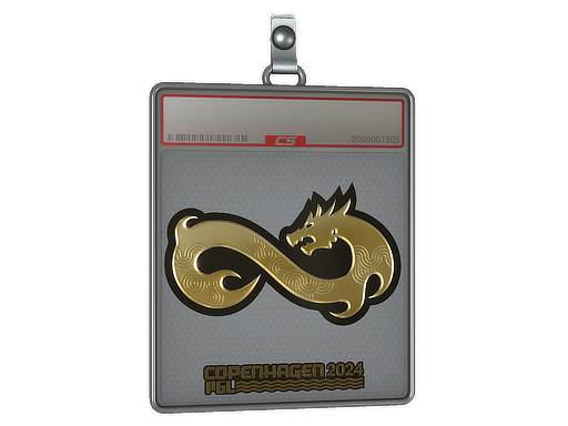 Sticker Slab | Eternal Fire (Gold) | Copenhagen 2024