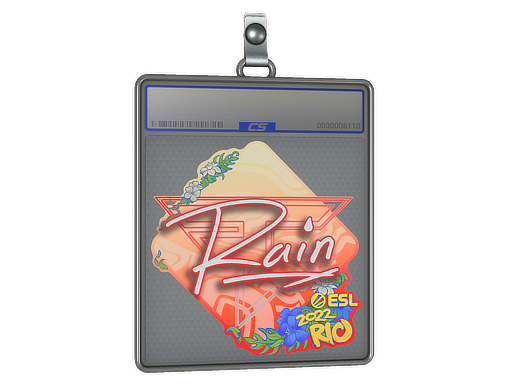Sticker Slab | rain | Rio 2022