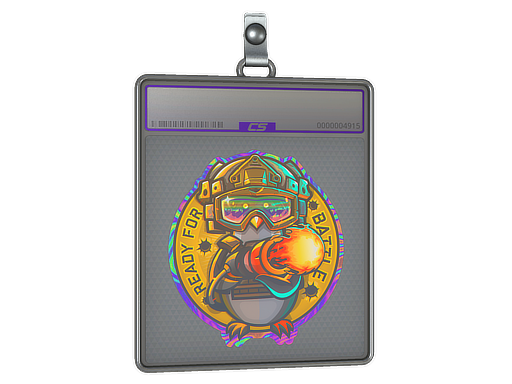 Sticker Slab | Ready For Battle (Holo)