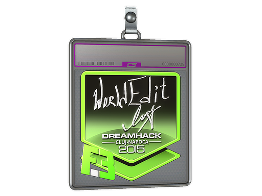 Sticker Slab | WorldEdit (Foil) | Cluj-Napoca 2015