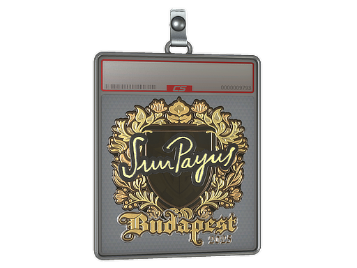 Sticker Slab | SunPayus (Gold) | Budapest 2025