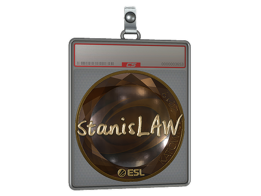 Sticker Slab | stanislaw (Gold) | Katowice 2019