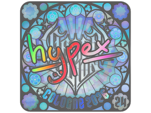Sticker | hypex (Holo, Ranked) | Cologne 2026
