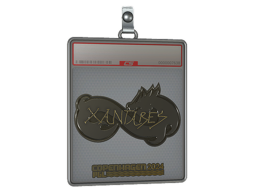 Sticker Slab | XANTARES (Gold) | Copenhagen 2024