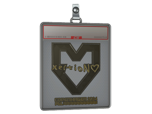 Sticker Slab | xertioN (Gold) | Copenhagen 2024